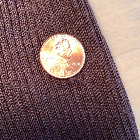 Oliver Perry 100% Silk Brown Cardigan SZ Petite - Picture 7 of 9